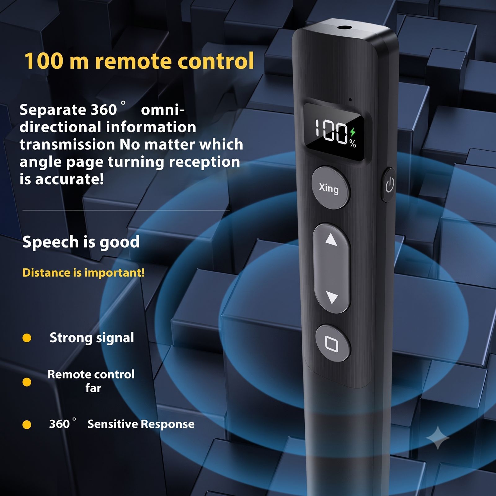 Pointeur laser powerpoint rechargeable — photo 2