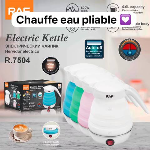 Bouilloire électrique pliable RAF R.7504 - 0,6 L
