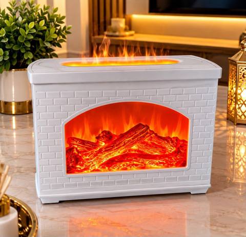 Cheminée LED décorative avec effet flammes — photo 3