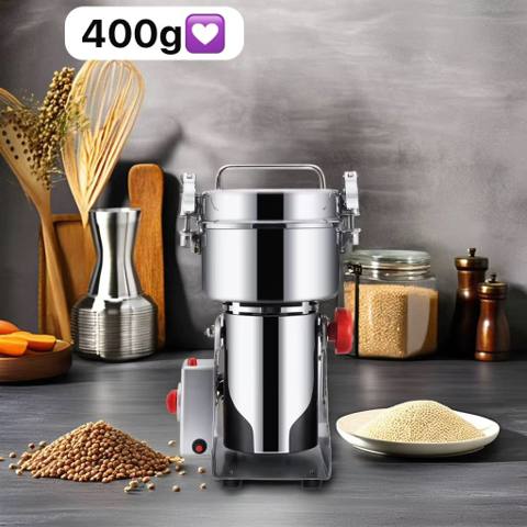 Moulin électrique multifonction en acier inoxydable 400 g — photo 2
